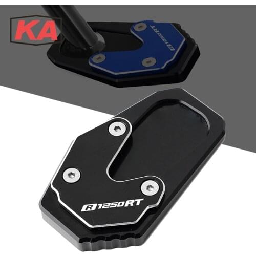Motorcycle CNC Foot Side Stand Extension Pad Cover ProtectorFor BMW R1250RT R 1250RT R1250 RT 2018-2020 Kickstand Accessories