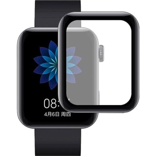 2pcs/lot 3D Tempered Glass Watch For Xiaomi Mi Cover Screen Protector Protection Film For Xiaom Smart Watch