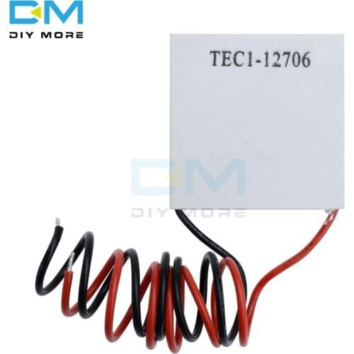 10PCS TEC1-12706 TEC112706 12706 TEC Thermoelectric Cooler Peltier 12V Semiconductor Refrigeration Heatsink Plate Module