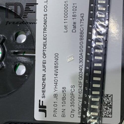 100pcs For Quantum Dot TV Backlight Application JUFEI LED Backlight 1W 6V 4014 NEW BLUE Backlight for LCD Monitor/TV