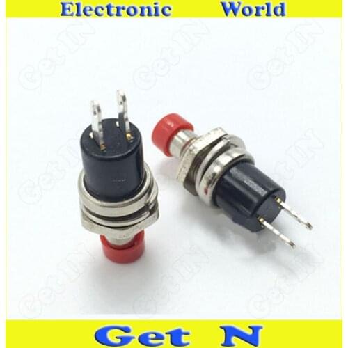 200pcs PBS-110 Normally Open 6MM Micro Tact Switches Reset Unlock Tact Push Switches Button Connectors
