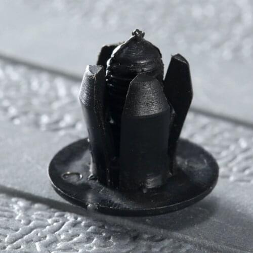 50Pcs Auto Fastener 8.2mm Hole Nylon Bumper Fender Trim Grille Interior Exterior Clips For KIA 0G032-50037-A