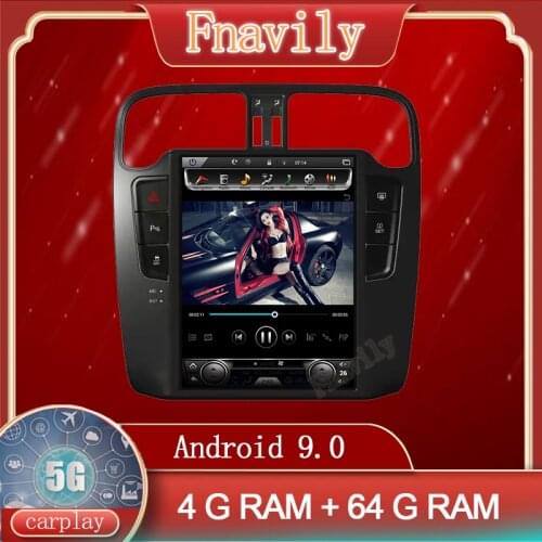 Fnavily Android 9 Car Radio For VW Volkswagen POLO Player Multimedia System Stereo GPS Autoradio Navigation Vertical Screen