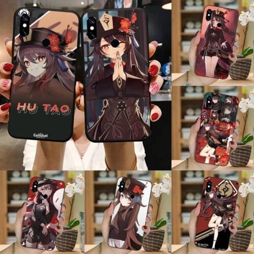 Genshin Impact Hu tao Phone Case For Xiaomi Mi Redmi Note 7 8 9 pro 8T 9T 9S 9A 10 Lite pro