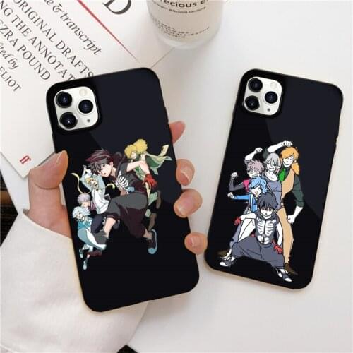 Anime Monsuta Inshidento Ghoul Phone Case for iPhone 11 12 Mini Pro X XS XR Max 7 8 Plus SE2020 Soft Candy Colors Back Cover