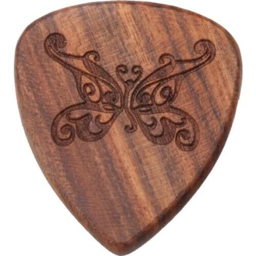 Wood Acoustic Guitar Picks 3mm Thickness Professional Guitar Picks Guitar Accessories Musical Instrument Tool