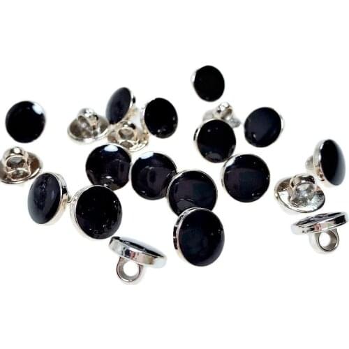 HL 50/150pcs 11mm New Dripping Oil Shank Plating Buttons DIY Apparel Sewing Accessories Shirt