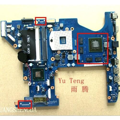 Samsung RC530 Laptop Motherboard BA92-08555A BA92-08555B BA41-01684A GT 540M 1GB HM65 Motherboard 100% tested fast shipping