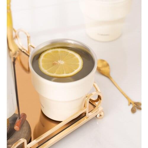 Xiaomi Stainless Steel Cooling Cup Boiling Water Cools Down Fast Warm Water Constant Lasting Food Grade Bottle For Milk Coffee