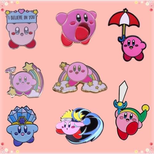 Superior Quality Classic Japanese Cute Cartoon Game Fan Badge Enamel Pins Brooch Lapel Pin Collection Lovers' Feelings Gift