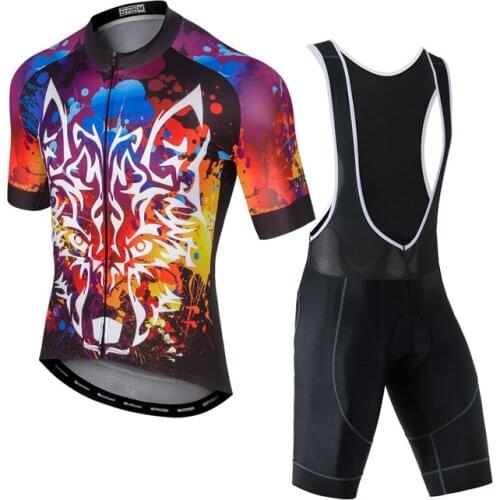 YOCENE Dropshipping Summer Bike Polyester Shorts Sleeve Bicycle Clothing New Printing Cycling Jersey