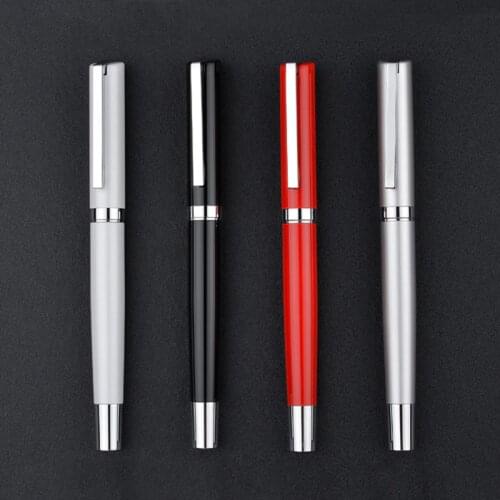 Luxury Brand Fountain Pen Office Business Stationery School Student Metal Iraurita Ink Calligraphy Pens Writing Gifts Supplies