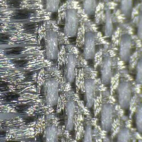 EMF Protection RFID Blocking Fabric 100% Silver Fabric Anti Radiation