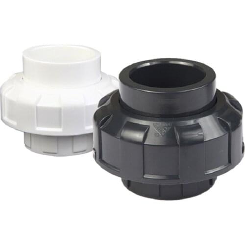 SANKING Aquarium UPVC Union Connector Industrial Water Treatment Garden Irrigation Water Pipe Connectors Socket Tube Joints