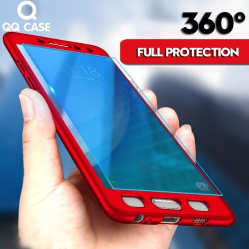 Shockproof 360 Full Cover For Samsung J1 ACE J2 CORE J3 J330 J4 J5 J530 J6 J7 J730 J8 Pro Plus Prime With Tempered Glass Cover