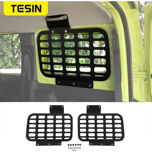 TESIN Rear Racks for Suzuki Jimny JB74 Car Trunk Shelf Storage Bracket Luggage Rack for Suzuki Jimny 2019 2020 Auto Accessories