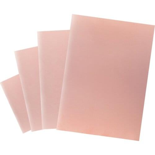 1PCS 5x7cm 7x10cm 10X15cm 10x20cm 12x18cm 20x30cm One Single Side Glass Fiber PCB Copper Clad Plate Laminate Circuit Board