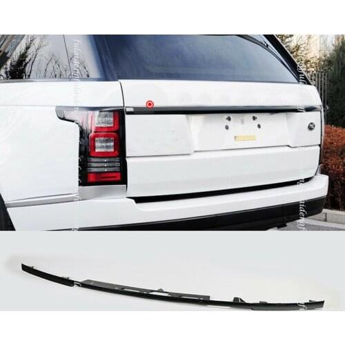 1pcs For Range Rover Vogue L405 2013-2020 Silver & Black Rear Door Trunk Molding Trim Cover Car accessories