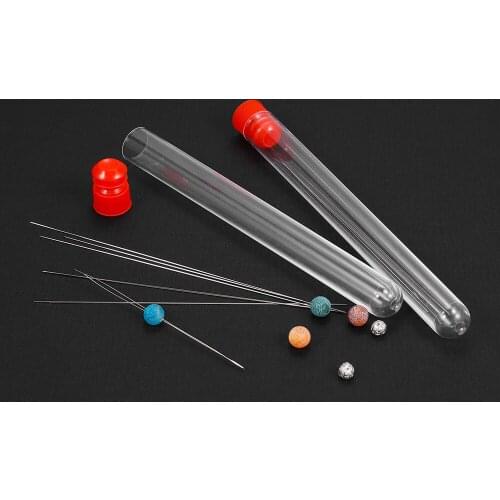 1PCS Big Eye Curved Open Stainless Steel Beading Needles For Beads Pearls Threading String Jewelry Makings DIY Bracelet Supplies