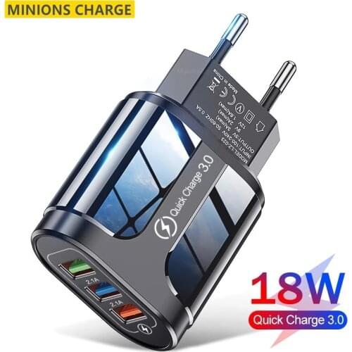 Usb fast charger quick charge 3.0 4.0 universal wall mobile phone tablet chargers for iphone 11 samsung huawei charging charger