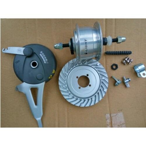 For Sram I-LIGHT Dynamo hub 36 Holes 100mm i-BRAKE Roller Brake Set