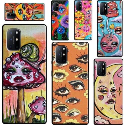 Indie Hippie For Realme 8 7 6 Pro Q3 C21 C15 C3 GT Neo Phone Case For OnePlus 9 Pro 8 Pro 7T 8T 9R Nord