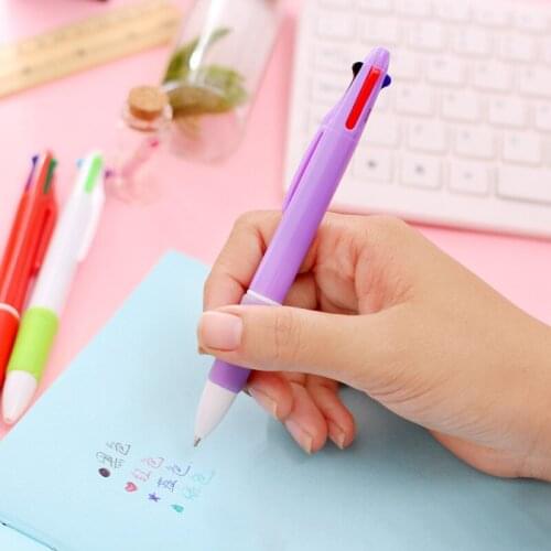 Multicolor Ball Point Pen Cute Kawaii Office School Supplies 0.7mm Ball Point Pens Stationery Writing 10pcs/lot