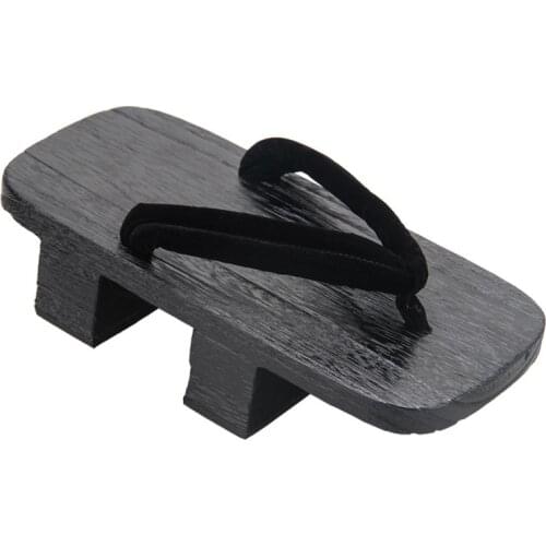 Man Wooden Flip Flops Japanese Geta Clogs Ethnic Cosplay Oriental Shoes Sandals Slippers Slides Men Slipper Two-tooth Shoes
