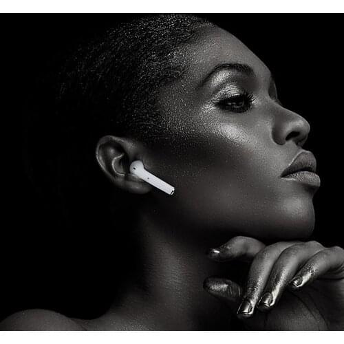 True wireless binaural bluetooth headset sports suitable for all mobile phones Universal micro-small single ear mini hanging ear