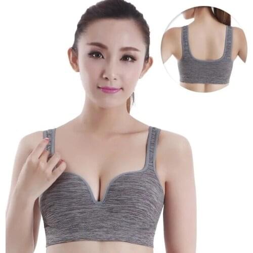 Yoga Underwear Breathable Shockproof Sexy Tops Athletic Gym Quality Running Sport Bra For Yoga Gym Clothing Sports Bra