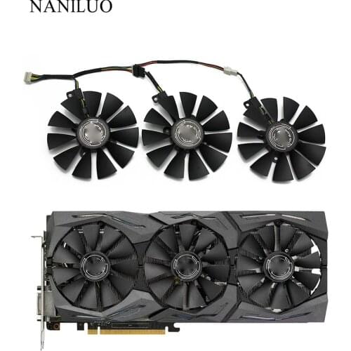 New 87MM FDC10U12S9-C FDC10H12S9-C Cooling Fan Replace For ASUS Strix GTX 1060 OC 1070 1080 GTX 1080Ti RX 480 Graphics Card Fan