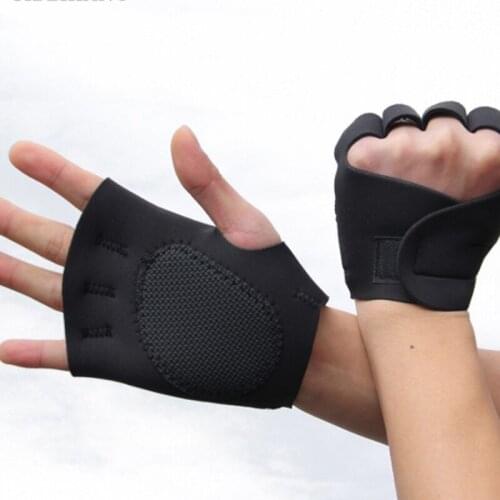 Outdoor Riding Half Finger Fitness Gloves anti-slip Breathable Shock Absorbing Gloves