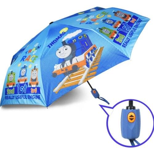 Disney Portable Foldable Umbrella Children Kid Girl Boy Baby Frozen Parasol Windproof Rain Umbrella Easy Opening Folding gift