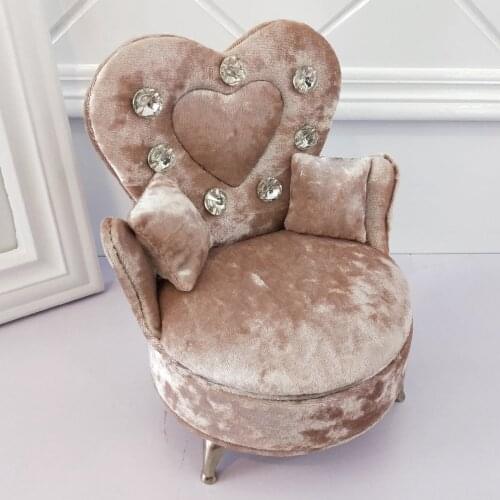 Portable Novelty Jewelry Bracelet Pendant Earrings Organizer Dollhouse Decors