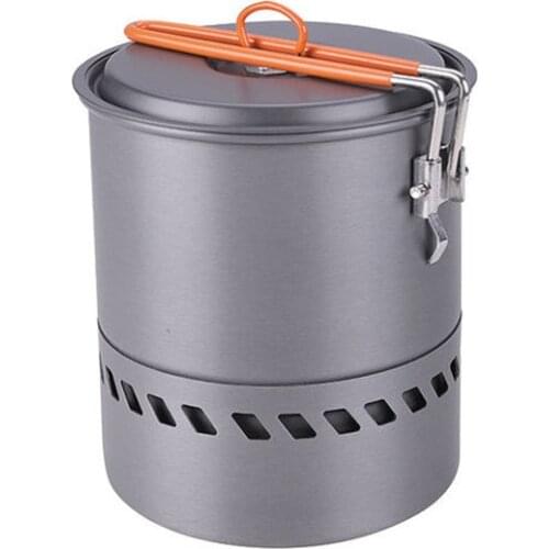 1PC Bulin 1.5L Portable Outdoor Fast-Heating Pot Utensil Camping Traveling Cooking Tool Camping Hiking Accessories