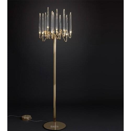 Postmodern light luxury floor lamp living room bedroom simple art personality branch floor lamp simple lamp