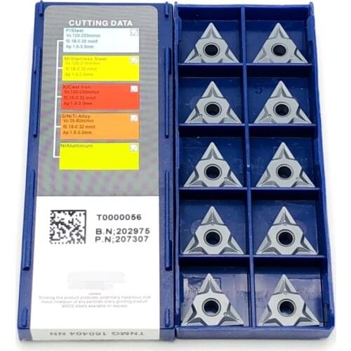 TNMG160404 NN high quality stainless steel turning carbide insert metal turning tools instead of LAMINA TNMG 160404 Cutting tool