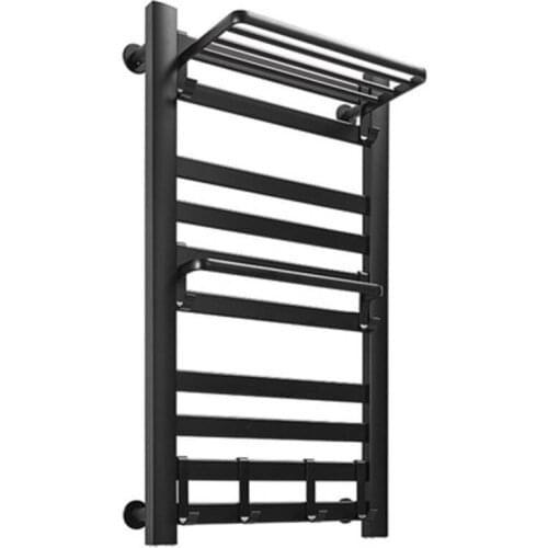 Intelligent Waterproof Constant Temperature Perforated Free Space Auminum Electric Heating Towel Rack to Remove Mites