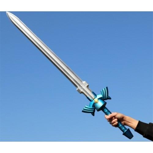 1:1 Sword Link Cosplay PU Sword Cos Prop Halloween Link Weapon Role Play Action Figure Safe Children Toy 80cm