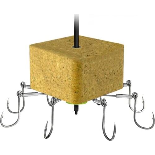 2pcs/boxFishing Six Claw Eight Claw Hook Flap Explosion String Hook Anti-Winding Lines Fishing Tackle Spider Hooks Carp Fishhook