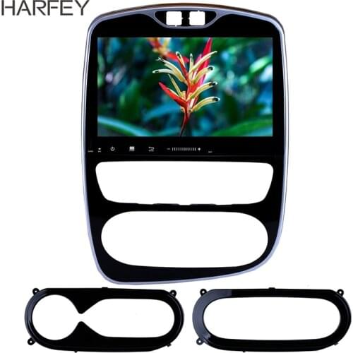 Harfey 10.1" Car GPS Stereo Android 10.0 For Renault Clio Digital/Analog (AT) 2016 2017 2018 Auto Radio FM RDS WiFi bluetooth