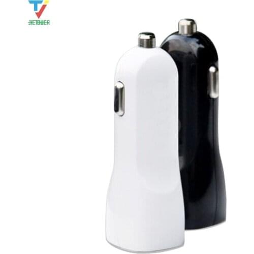 100pcs/lot Duckbilled Dual Usb Car Charger 2.1A+1A USB Car Charger Power Adaptor For iphoneXS X 8 7 Plus for samsung for htc