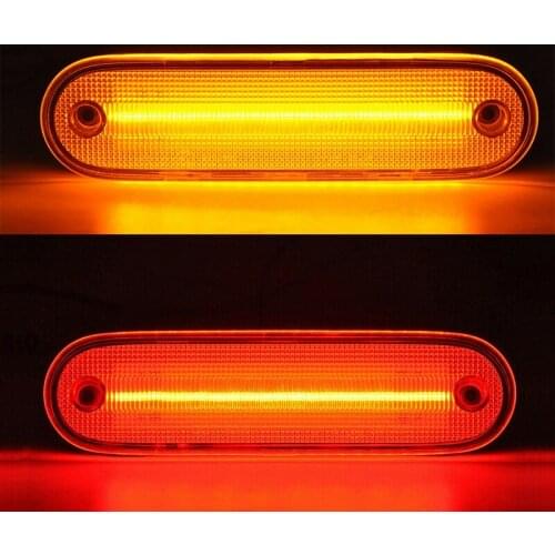 Car LED Side Marker Light Turn Signal Lamp for Mazda Miata MX-5 Clear 1990-2005