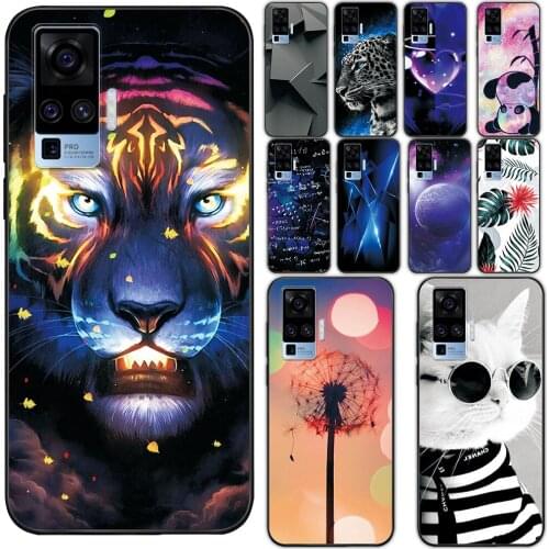 For vivo X50 Pro Case 6.56" TPU Protective Case For vivo X50 Pro Shockproof Phone Cover For vivo X50 Pro Soft Silicone Fundas