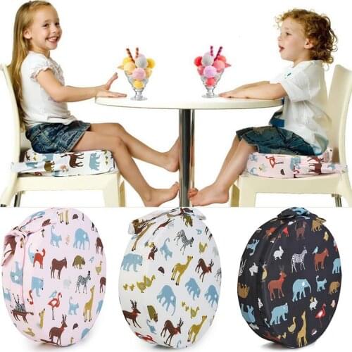 Kids Increased Chair Pad Anti-skid Baby Dining Chair Cushion Booster Seats