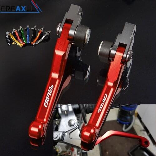 For Honda CRF250M CRF 250M CRF 250 M 2012 2013 2014 2015 2016 2017 CNC Aluminum Motorcycle Dirt Bike Brake Clutch Levers