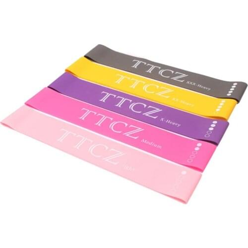 Adult Gymnastics Girl Latin Training Bands Pilates Yoga Stretch Resistance Bands Sport Fitness Elastic Tension Band