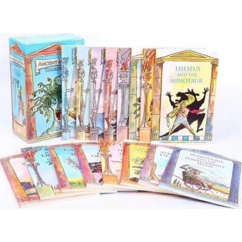 16 Books/Set Childrens English story book Ancient Myths Collection picture book help child be reader early education book