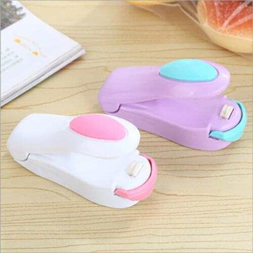 Mini Package Sealer Packing Machine for Food Processor Packaging Sealant Package Sealers Household Appliances for Kitchen