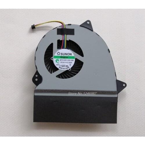 New original laptop CPU fan for ASUS GL552V GL552VX ZX50V GL552VW-DH71 13N0-SNP0101 13N0-SNA0301 13NB09I0P01011
